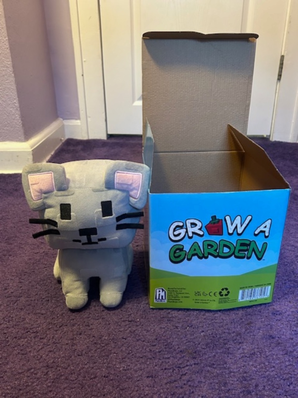 Grow A Garden Collectible Medium Plush Mystery Box -Grey Mouse